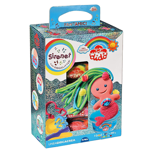 Dido' Pasta da Modellare FantaAmici Giocacrea Sirenetta Dido' Pasta da Modellare FantaAmici Giocacrea Sirenetta