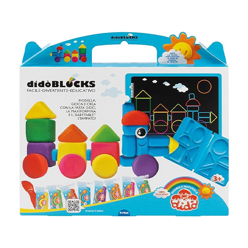 Dido' Pasta da Modellare Blocks Trenino Dido' Pasta da Modellare Blocks Trenino