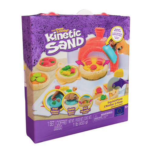 Kinetic Sand Squish Pizza