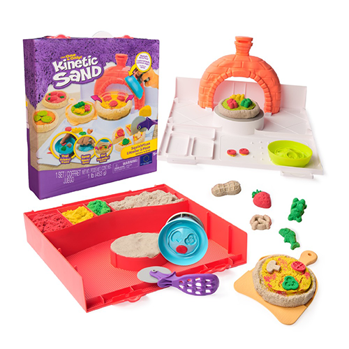 Kinetic Sand Squish Pizza