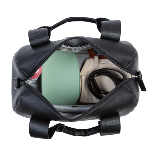 Childhome Borsa Mommy Club Signature Simil Pelle Nera