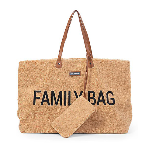 Childhome Family Bag Borsa Teddy Beige