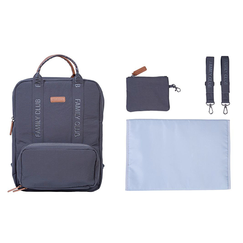 Childhome Zaino Family Club Signature Urban Antracite