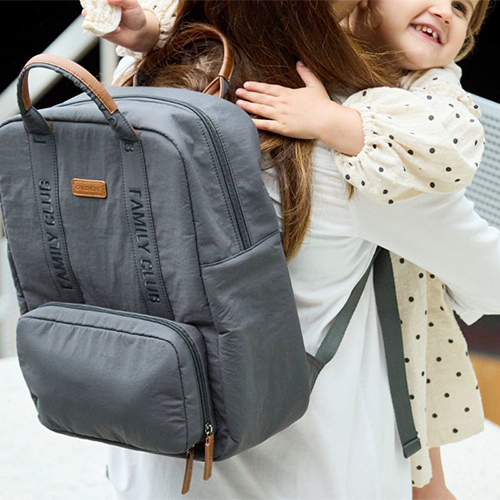 Childhome Zaino Family Club Signature Urban Antracite