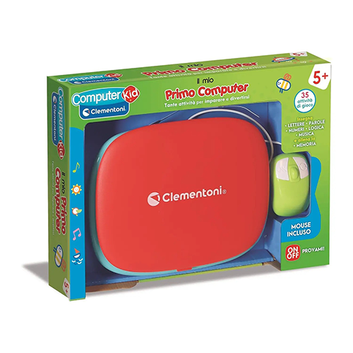 Clementoni Il Mio Primo Computer 5+ Rosso
