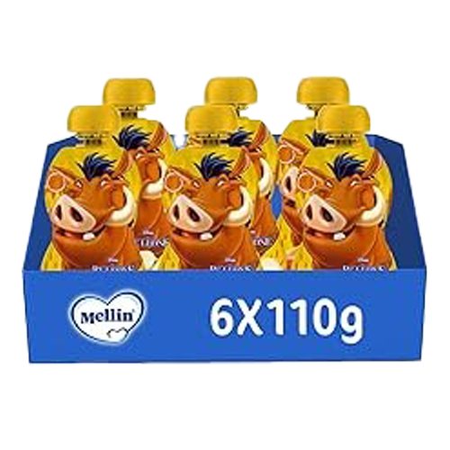 Mellin Pouch Disney Cars Re Leone 6x110gr