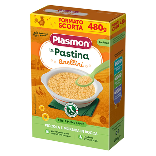 Plasmon Pastina Anellini 480gr