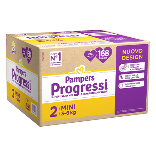 Pampers Progressi EsaPack MINI x168 Pampers Progressi EsaPack MINI x168