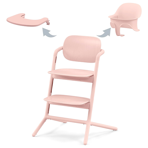 Cybex Gold Lemo Seggiolone 3in1 Set Pearl Pink Light Pink Cybex Gold Lemo Seggiolone 3in1 Set Pearl Pink Light Pink