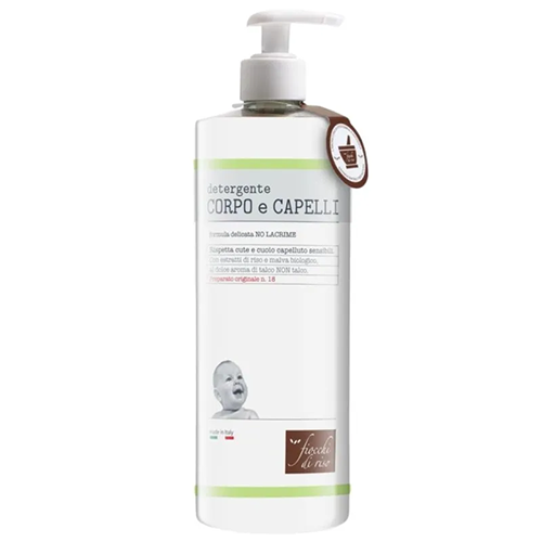 Fiocchi di Riso Detergente Delicato Corpo e Capelli Fiocchi di Riso Detergente Delicato Corpo e Capelli