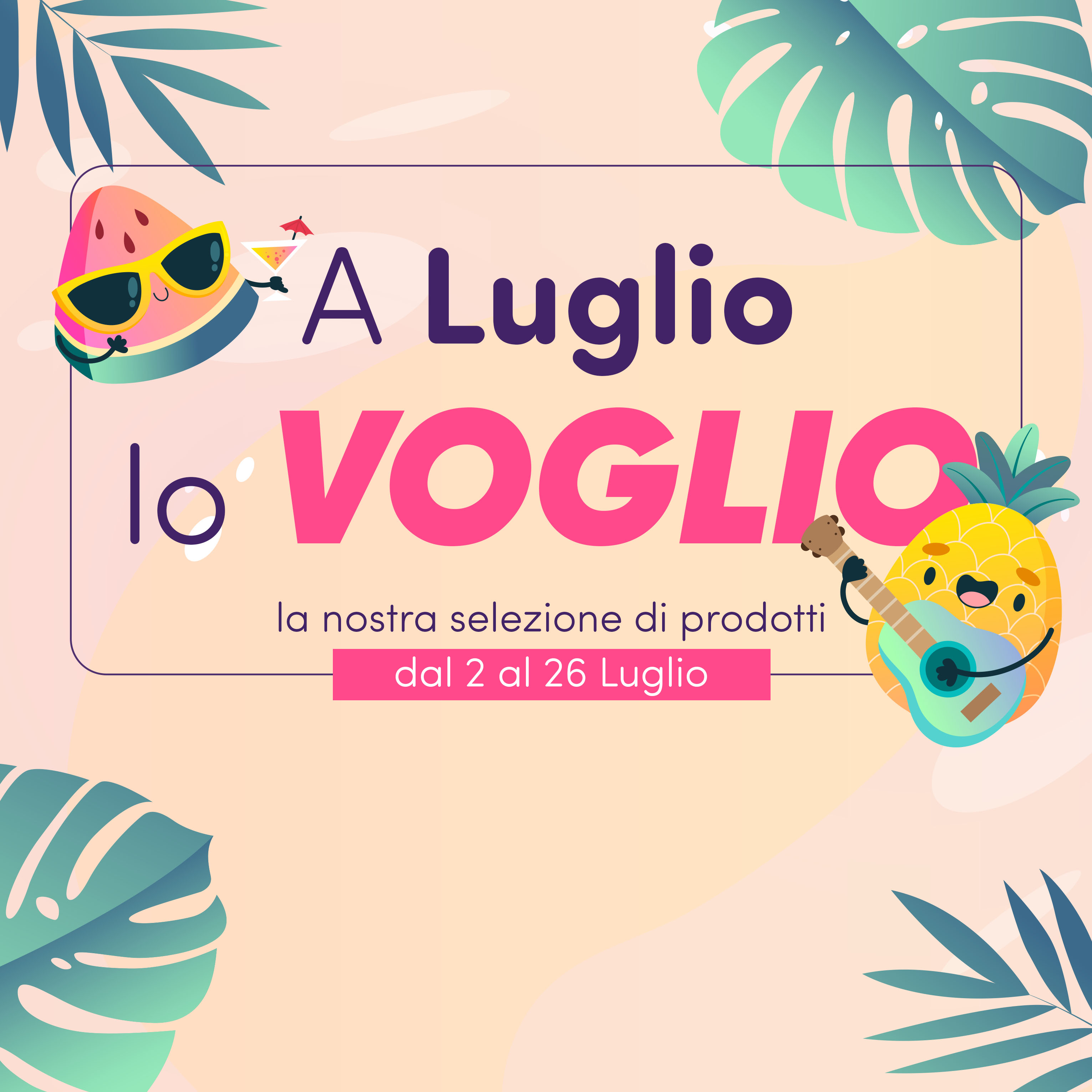 Promo selezione luglio Promo selezione luglio