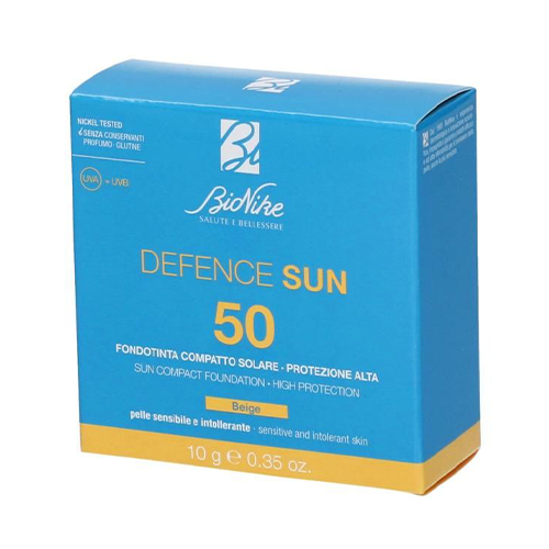 Bionike Defence Sun Fondotinta Compatto Solare SPF50 N1 Beige Bionike Defence Sun Fondotinta Compatto Solare SPF50 N1 Beige
