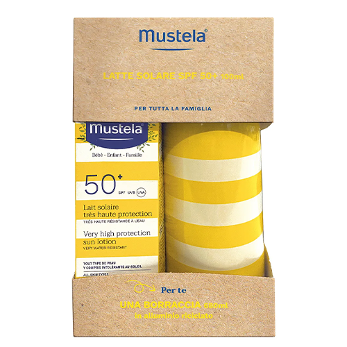 Mustela Latte Solare spf50+ Borraccia Mustela Latte Solare spf50+ Borraccia