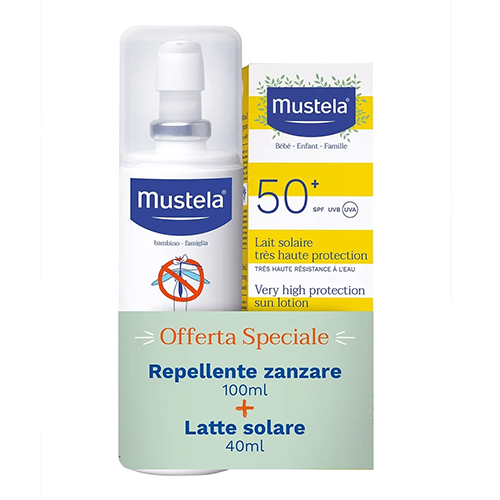 Mustela Bipack Repellente 100ml + Latte Solare 40ml Mustela Bipack Repellente 100ml + Latte Solare 40ml