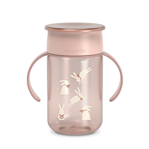 Suavinex Wonderland Tazza Antigoccia 360° Rosa Suavinex Wonderland Tazza Antigoccia 360° Rosa