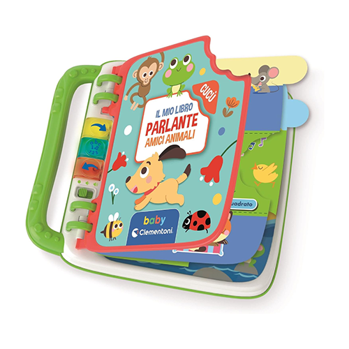 Baby Clementoni il Mio Libro Parlante Cucù Amici Animali