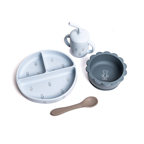 Bamboom Set Pappa- Dinner Set- Monkey Bamboom Set Pappa- Dinner Set- Monkey