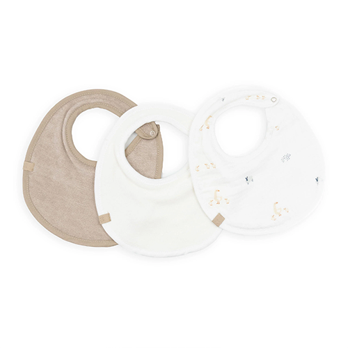 Bamboom Bavaglini Bibs Set 3 Pezzi The Farm Buddies Bamboom Bavaglini Bibs Set 3 Pezzi The Farm Buddies