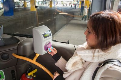 Image : Validation d'un titre de transport