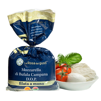 La mozzarella di Bufala Campana D.O.P.