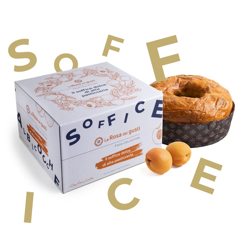 Artisanal colomba cake with box