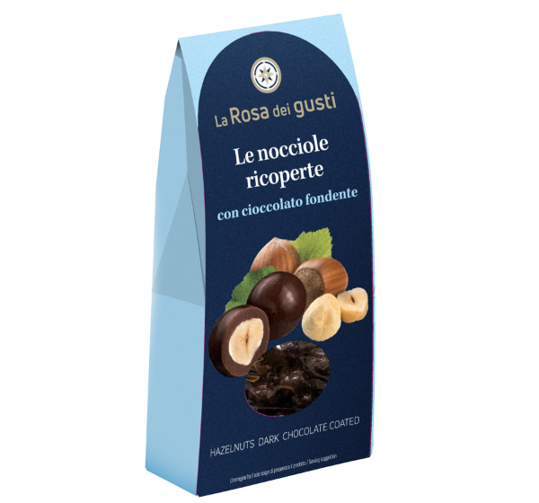 Nocciole ricoperte di Cioccolato Fondente