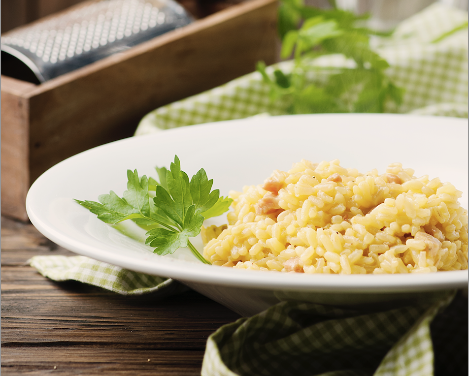 Risotto con bottarga di muggine