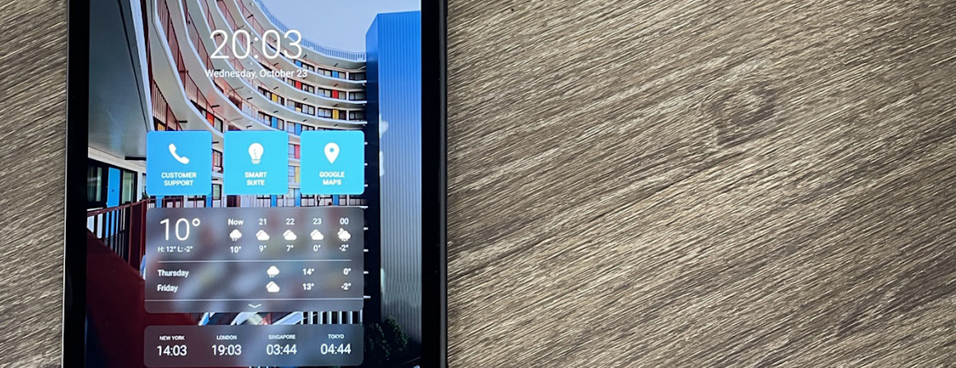 newdwore cover image showcasing dashboard on an ipad