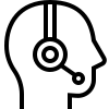enhanced customer support icon