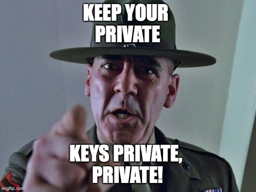 Keep Your Private Keys Private