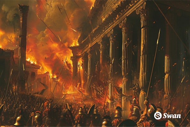 Bitcoin, Ethereum, and the Fall of the Roman Republic