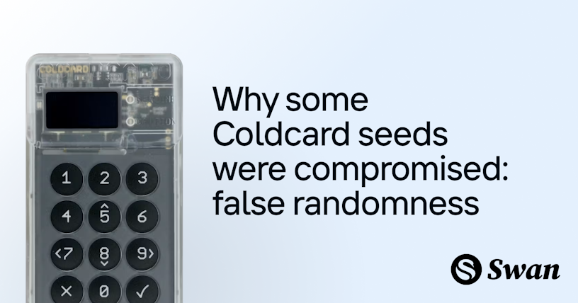 Why some Coldcard seeds were compromised: false randomness