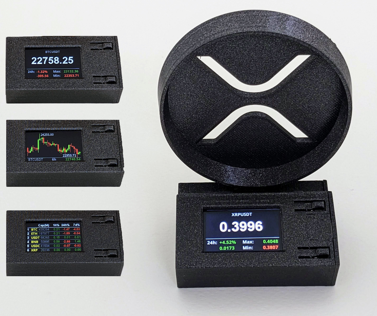 CryptoGadgets V2 Stand alone Cryptocurrency WiFi Ticker Bitcoin Price cryptogadgets-v2-stand-alone-cryptocurrency-wifi-ticker-bitcoin-price