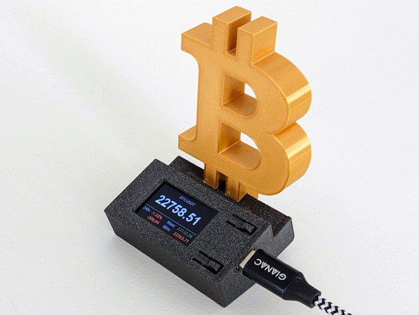 Bitcoin price tracker wifi