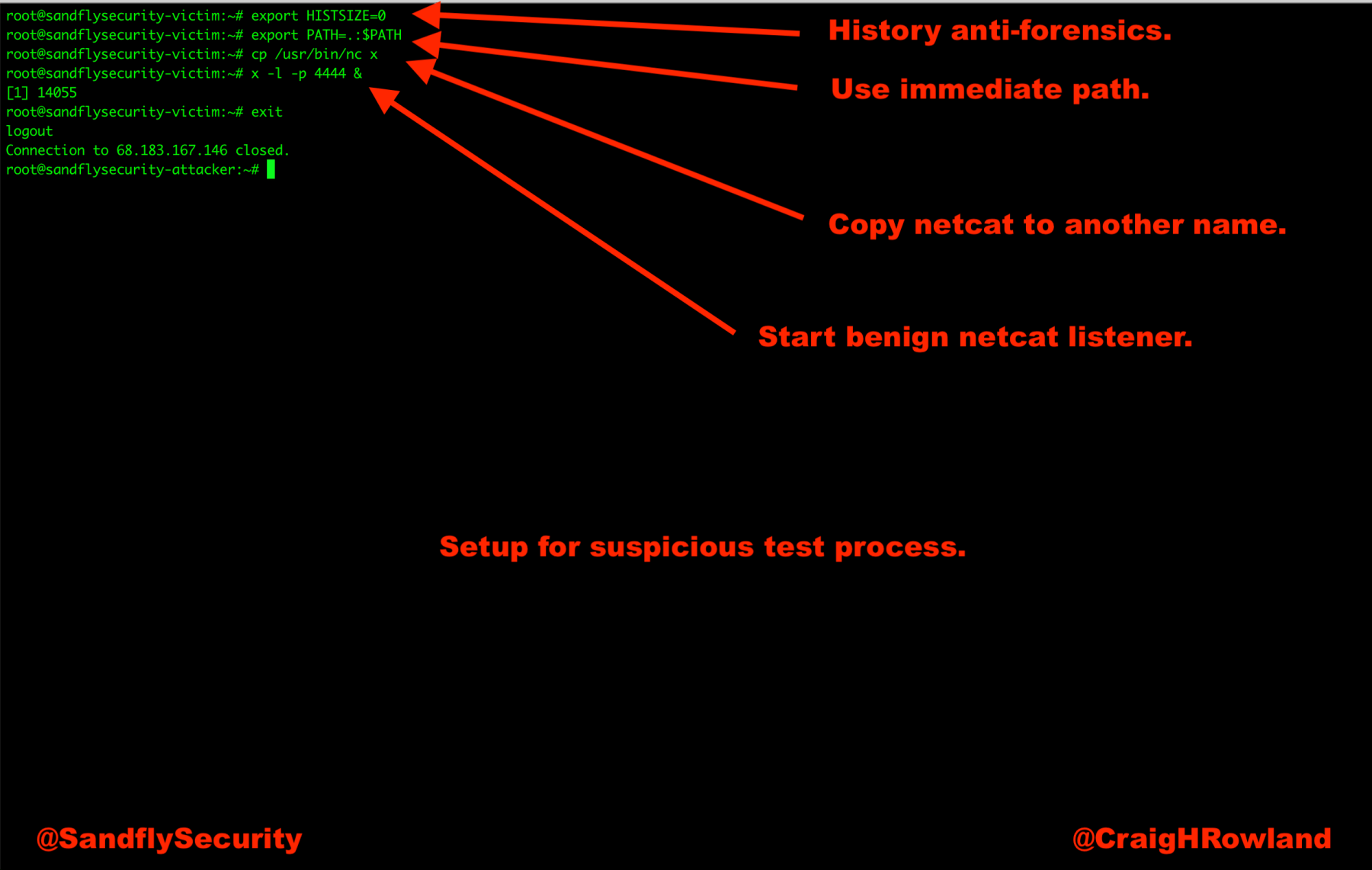Process Environment Attack Simulation