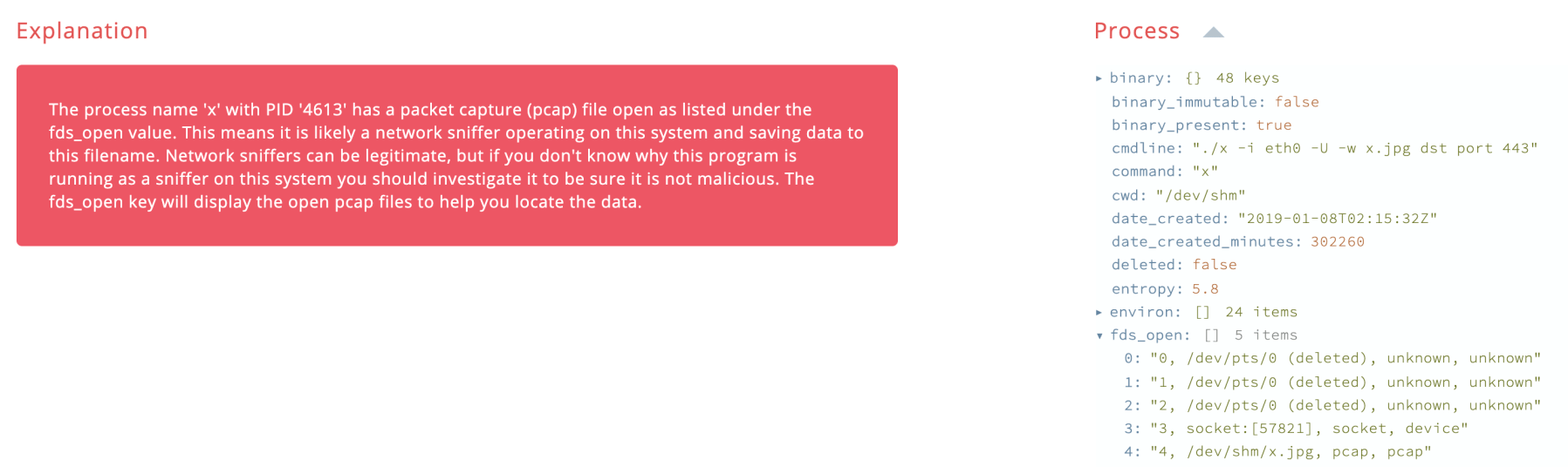 Malicious Linux Sniffer Alert