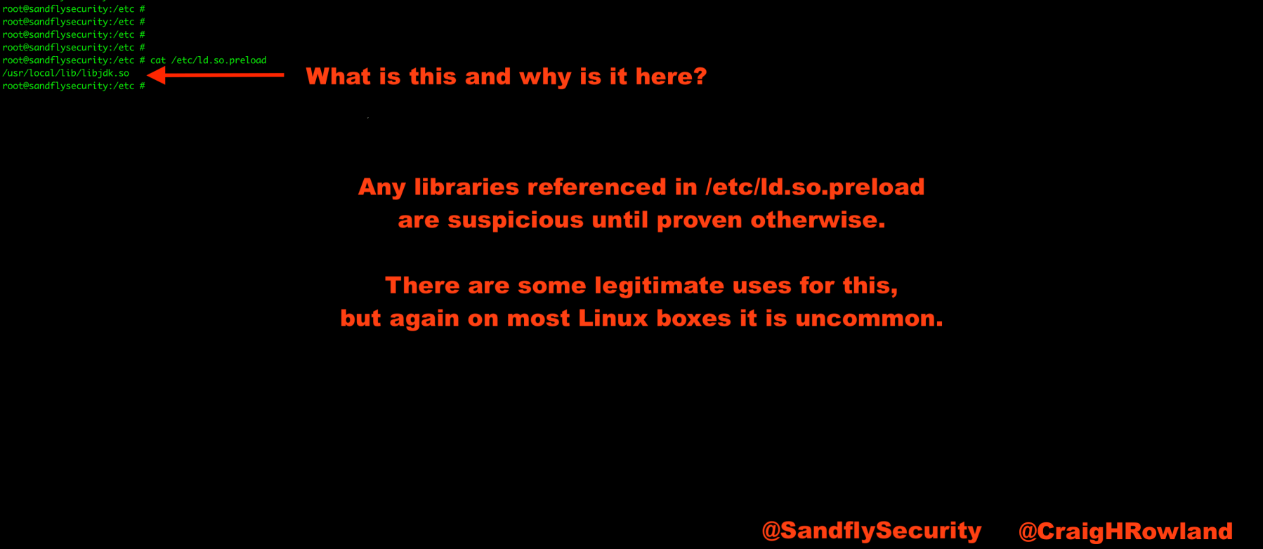 Investigating /etc/ld.so.preload Stealth Rootkit