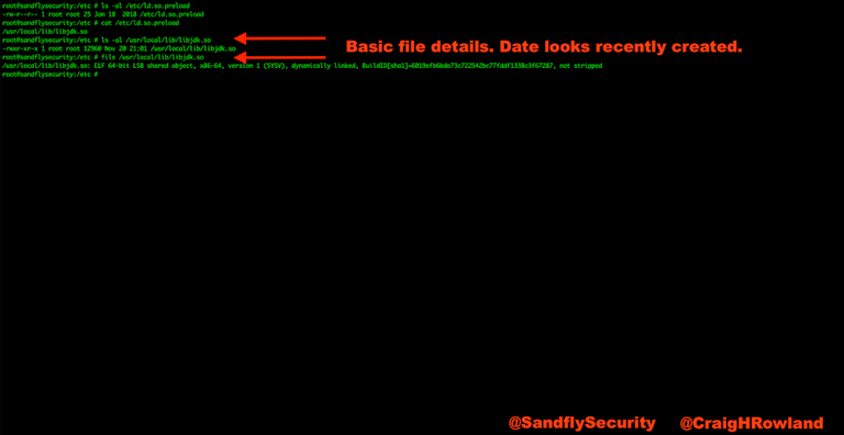 Investigating Suspicious ld.so.preload Library on Linux