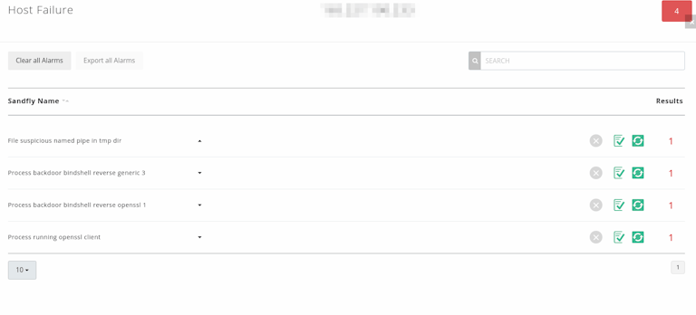 Sandfly detects multiple Linux backdoor alerts agentlessly.