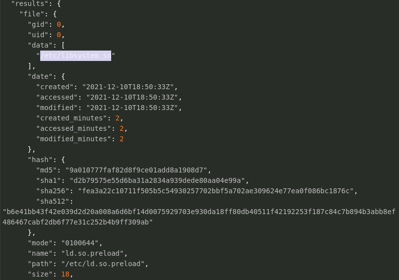 Malicious Stealth Rootkit /etc/ld.so.preload Path