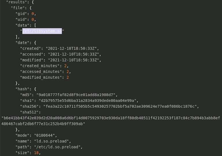 Malicious Stealth Rootkit /etc/ld.so.preload Path