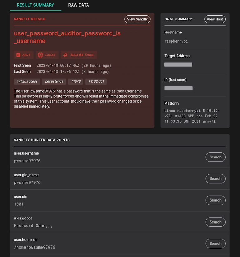 Linux Password Audit Finds Username Identical to Password