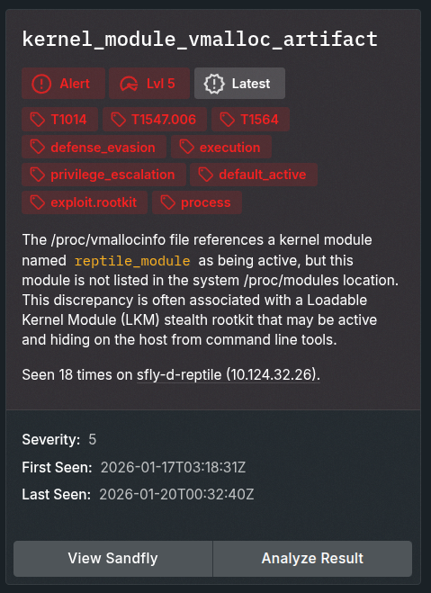 Linux Stealth Rootkit Detection