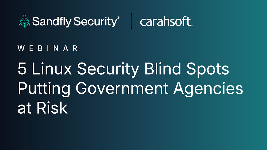 Blog | Sandfly Security