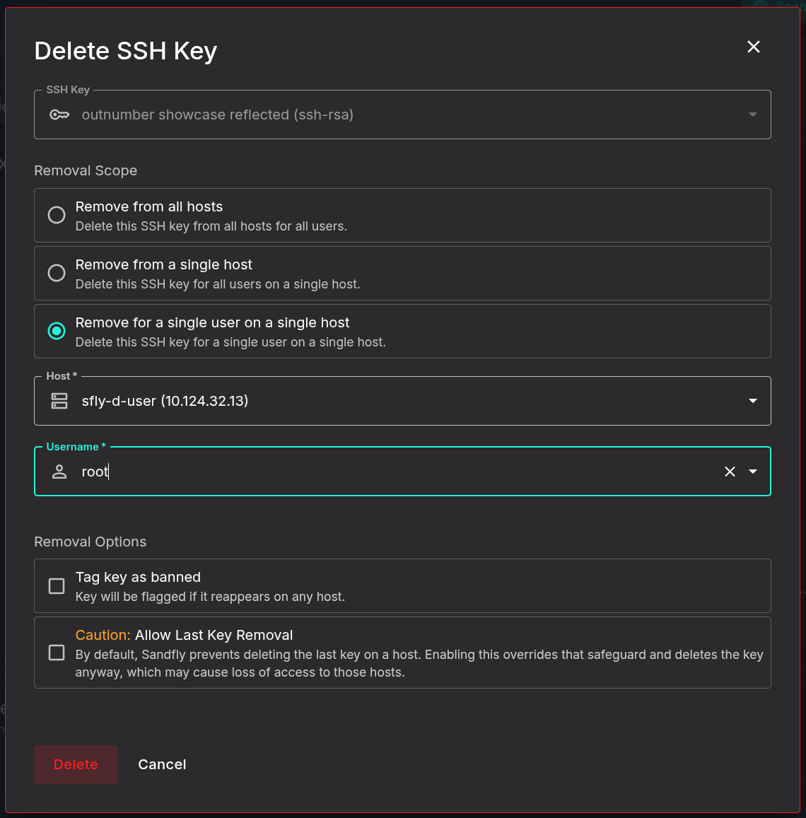 Sandfly 5.8 - Agentless Linux Response and SSH Key Management