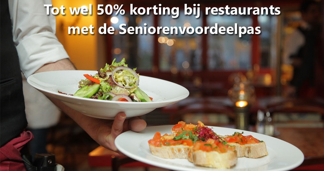 Korting, Restaurants, Seniorenvoordeelpas