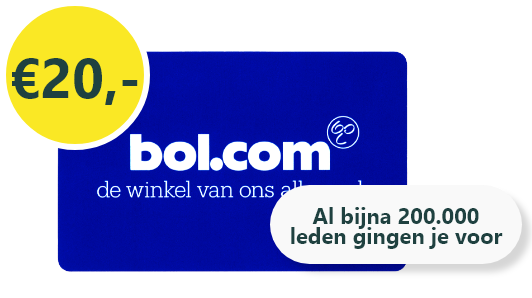 Senioren Voordeelpas met gratis Bol.com cadeaukaart