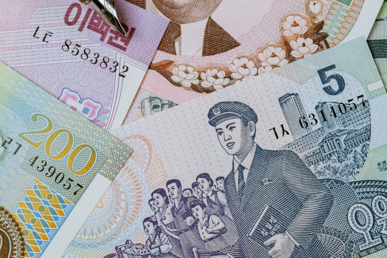 Noord-korea, Beslag genomen, Crypto