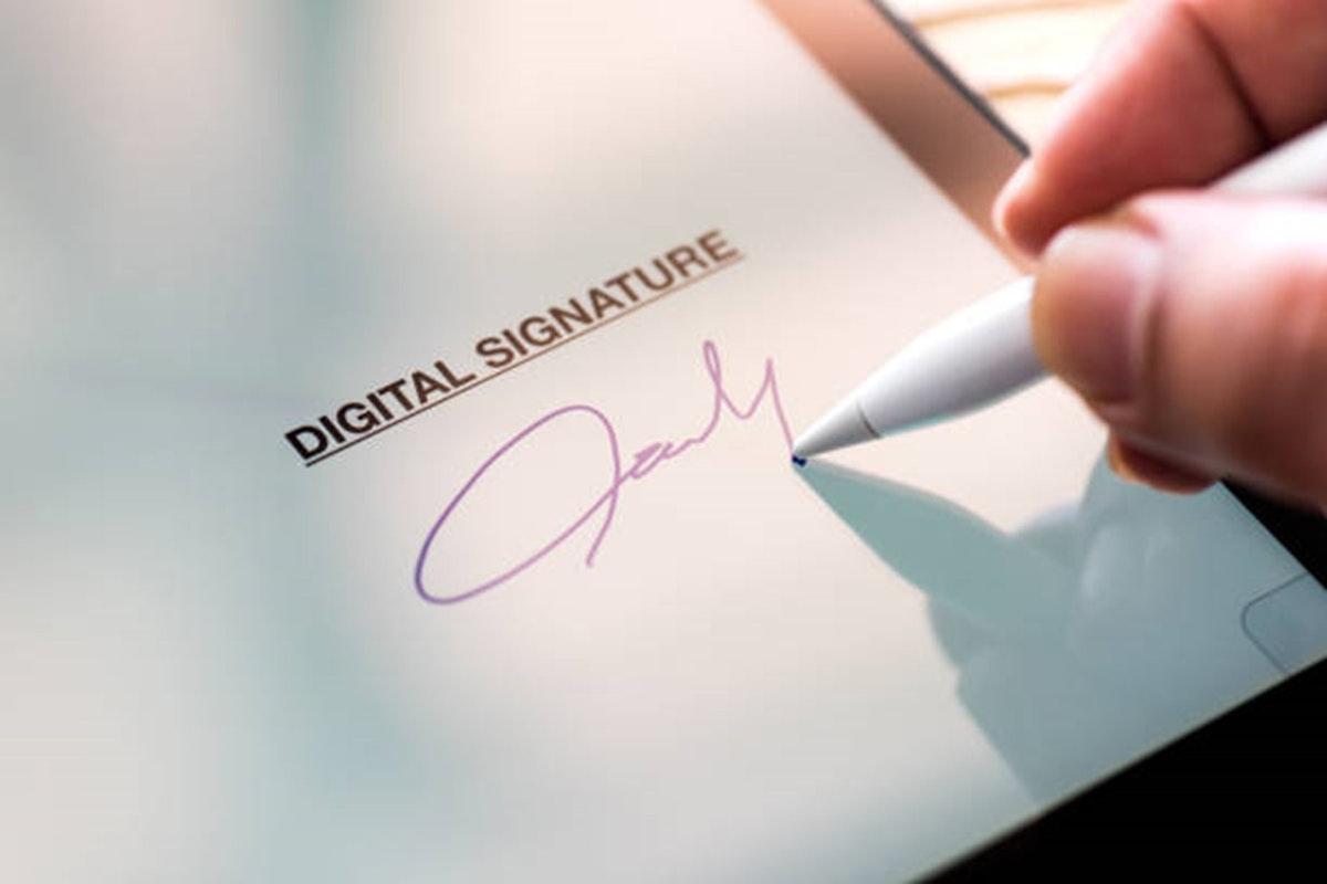 digitale Signatur