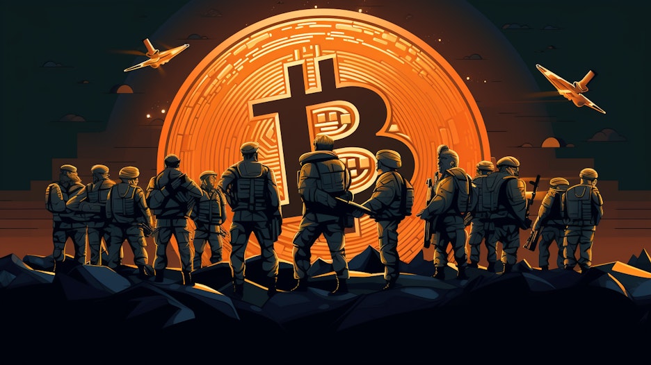 Is the Bitcoin price rally due to war, instead of the Blackrock ETF?